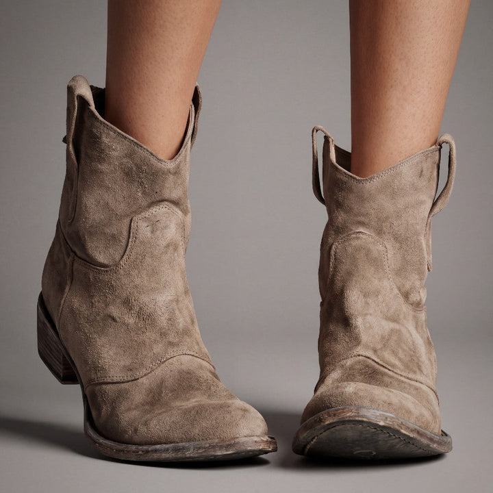Carlotta | Suede Ankle Boots