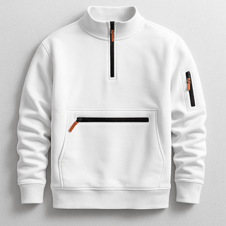 Ferdinand | Sweat demi-zippé à poche zippée