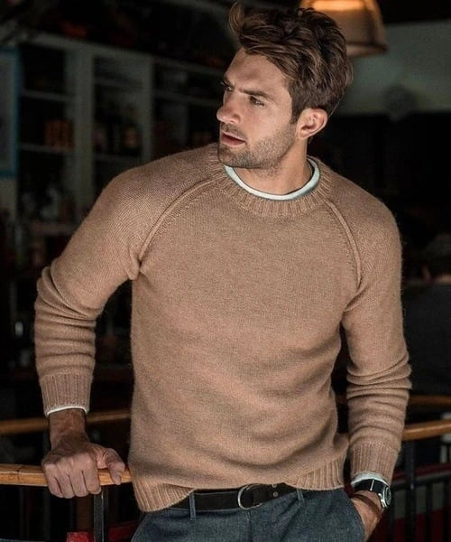 Gatien | Pull col rond en maille douce