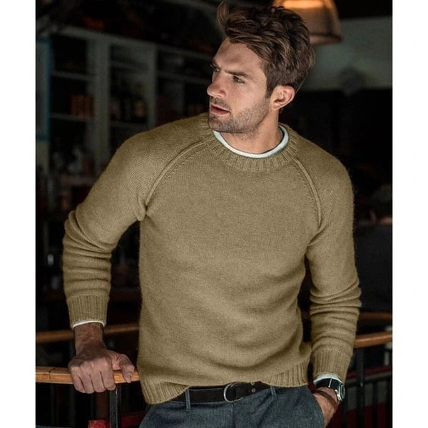 Gatien | Pull col rond en maille douce