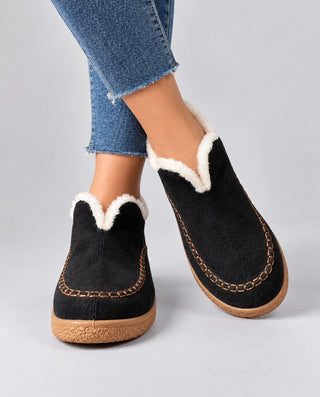 Rozenn | Bottines fourrées confort à semelle crantée