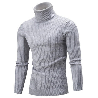 Florimond | Pull col roulé en maille côtelée