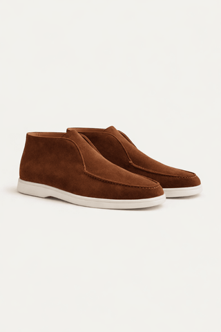 Achille | Mocassin montant en daim