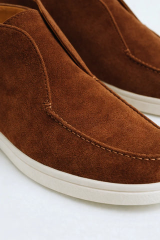 Achille | Mocassin montant en daim