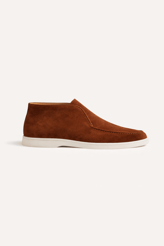 Achille | Mocassin montant en daim