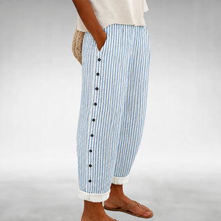Lucille pantalon rayé