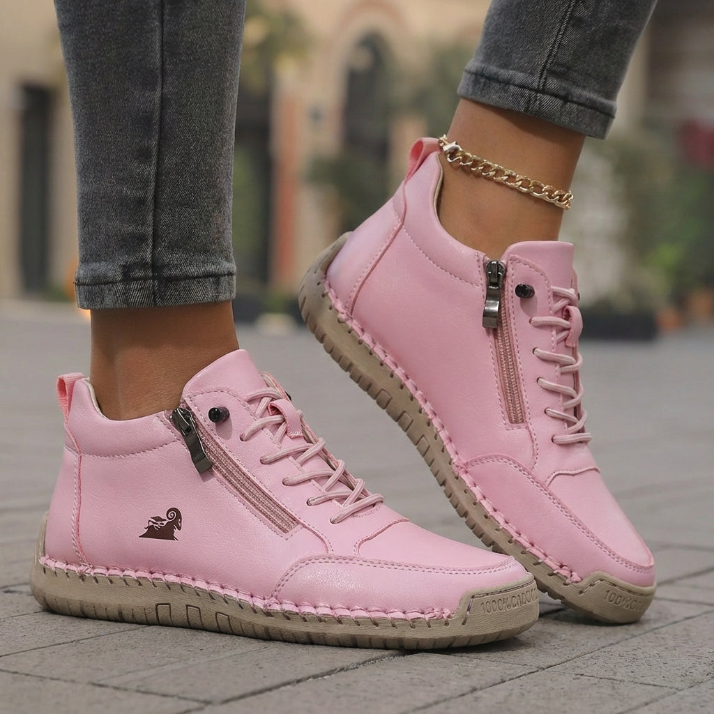 Mila | Baskets confort à fermeture éclair