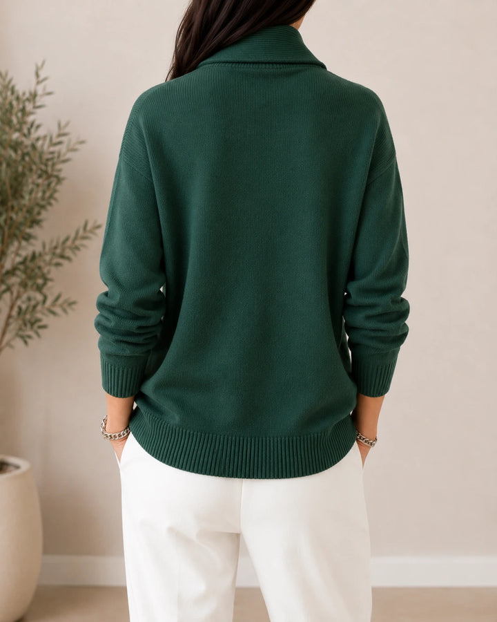 Gwenaëlle | Pull à col châle