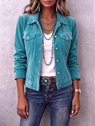 Raffaella | Veste en velours vintage
