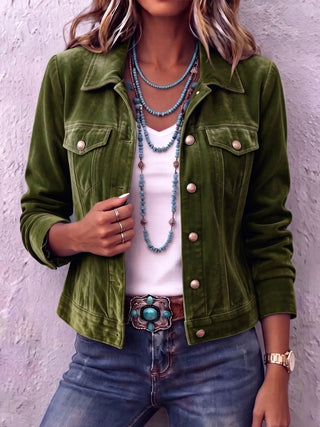 Raffaella | Veste en velours vintage