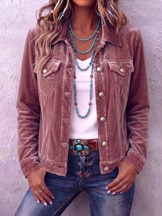 Raffaella | Veste en velours vintage