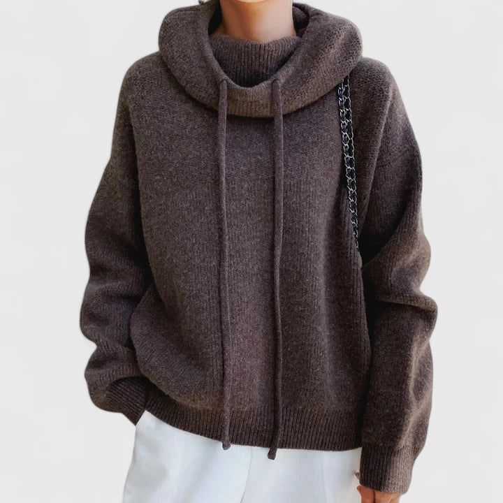 Annabelle | Sweat à capuche en maille douce