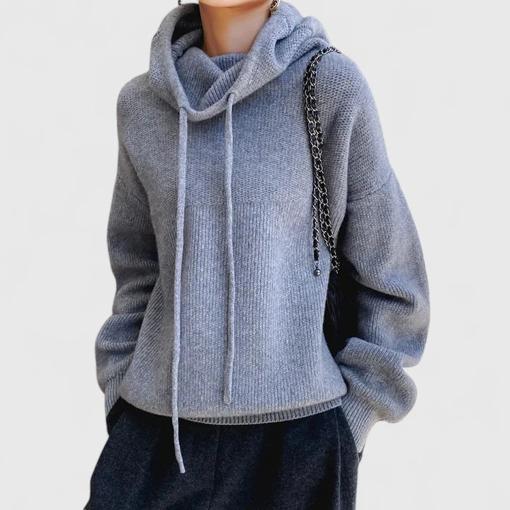 Annabelle | Sweat à capuche en maille douce