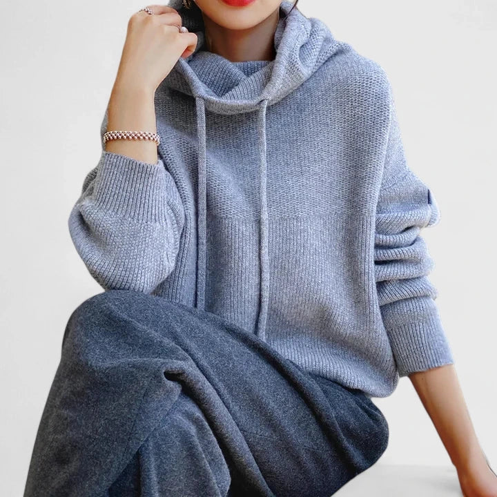Annabelle | Sweat à capuche en maille douce