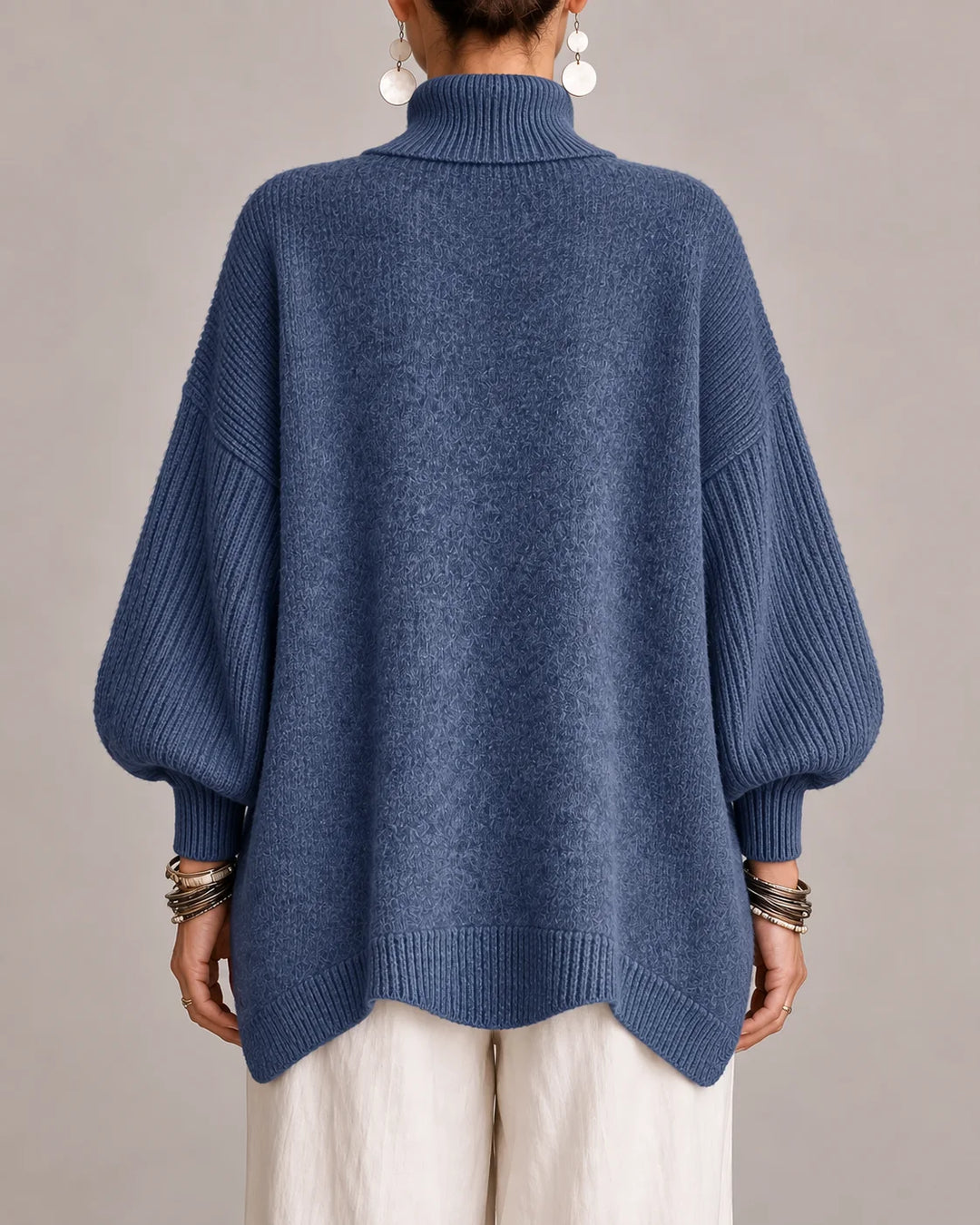 Rosalinde | Pull col roulé oversize