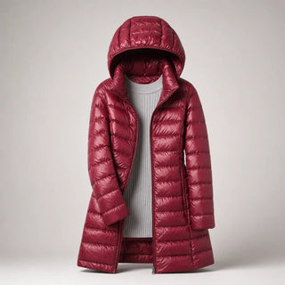 Anouk | Doudoune longue ultralégère à capuche
