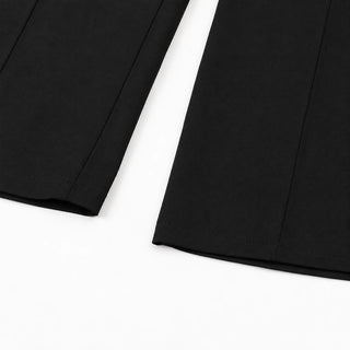Blandine | Pantalon taille haute à pli marqué