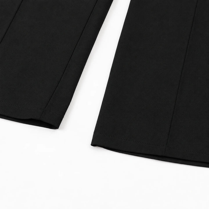 Blandine | Pantalon taille haute à pli marqué