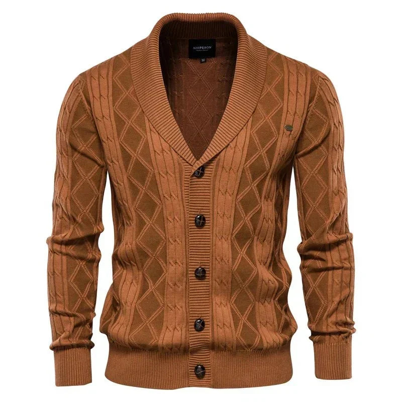 Olivier | Cardigan homme à boutons