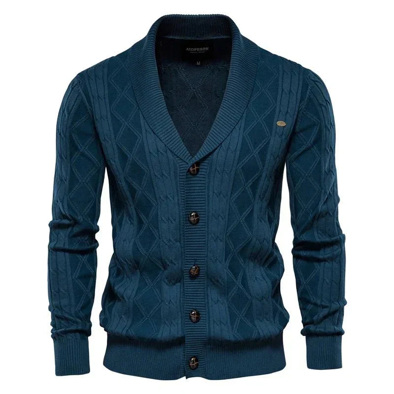 Olivier | Cardigan homme à boutons