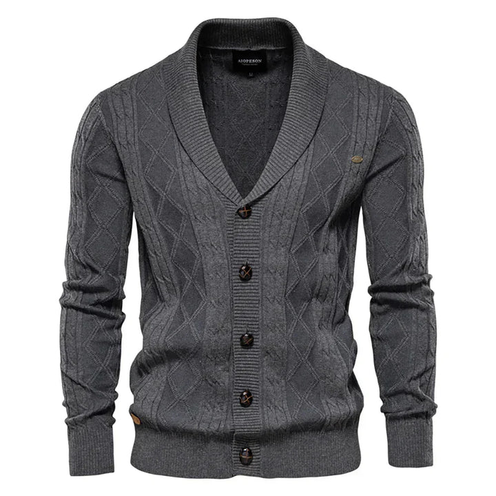 Olivier | Cardigan homme à boutons