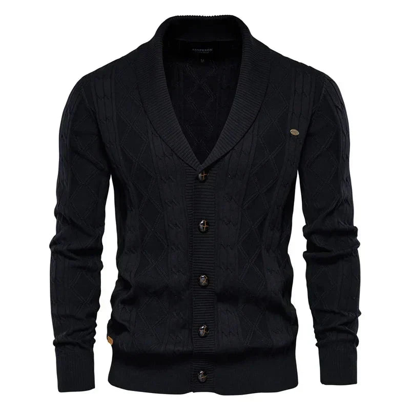 Olivier | Cardigan homme à boutons