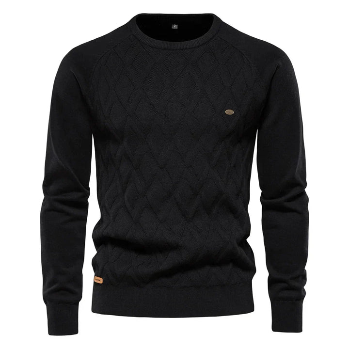 Daniel | Pull homme à motif à carreaux