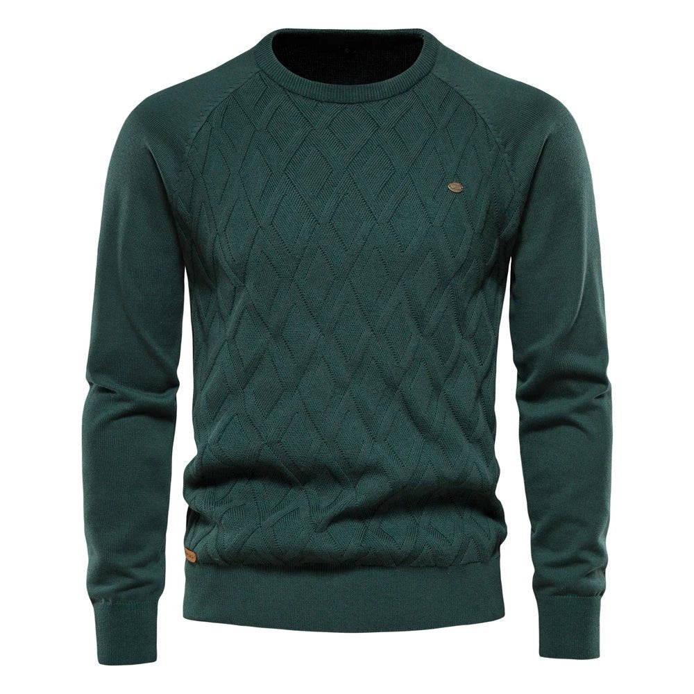 Daniel | Pull homme à motif à carreaux