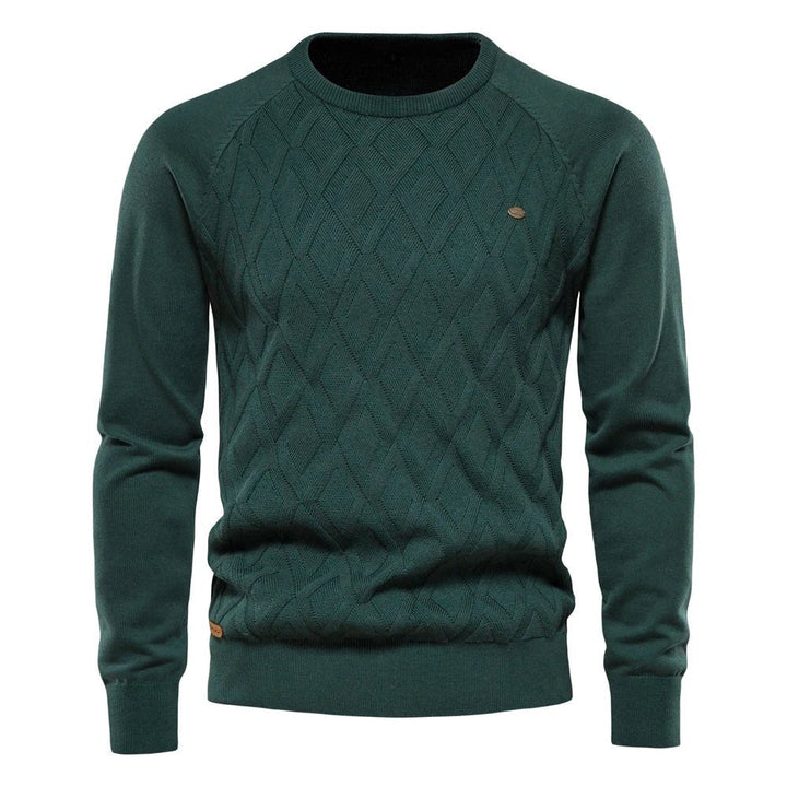Daniel | Pull homme à motif à carreaux