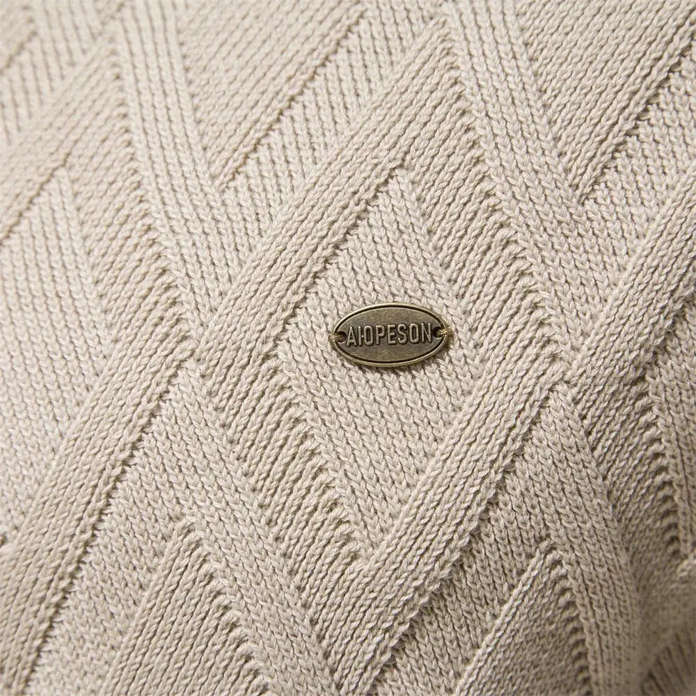Daniel | Pull homme à motif à carreaux