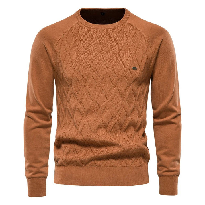 Daniel | Pull homme à motif à carreaux