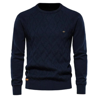 Daniel | Pull homme à motif à carreaux