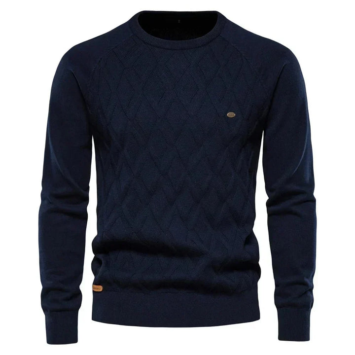 Daniel | Pull homme à motif à carreaux