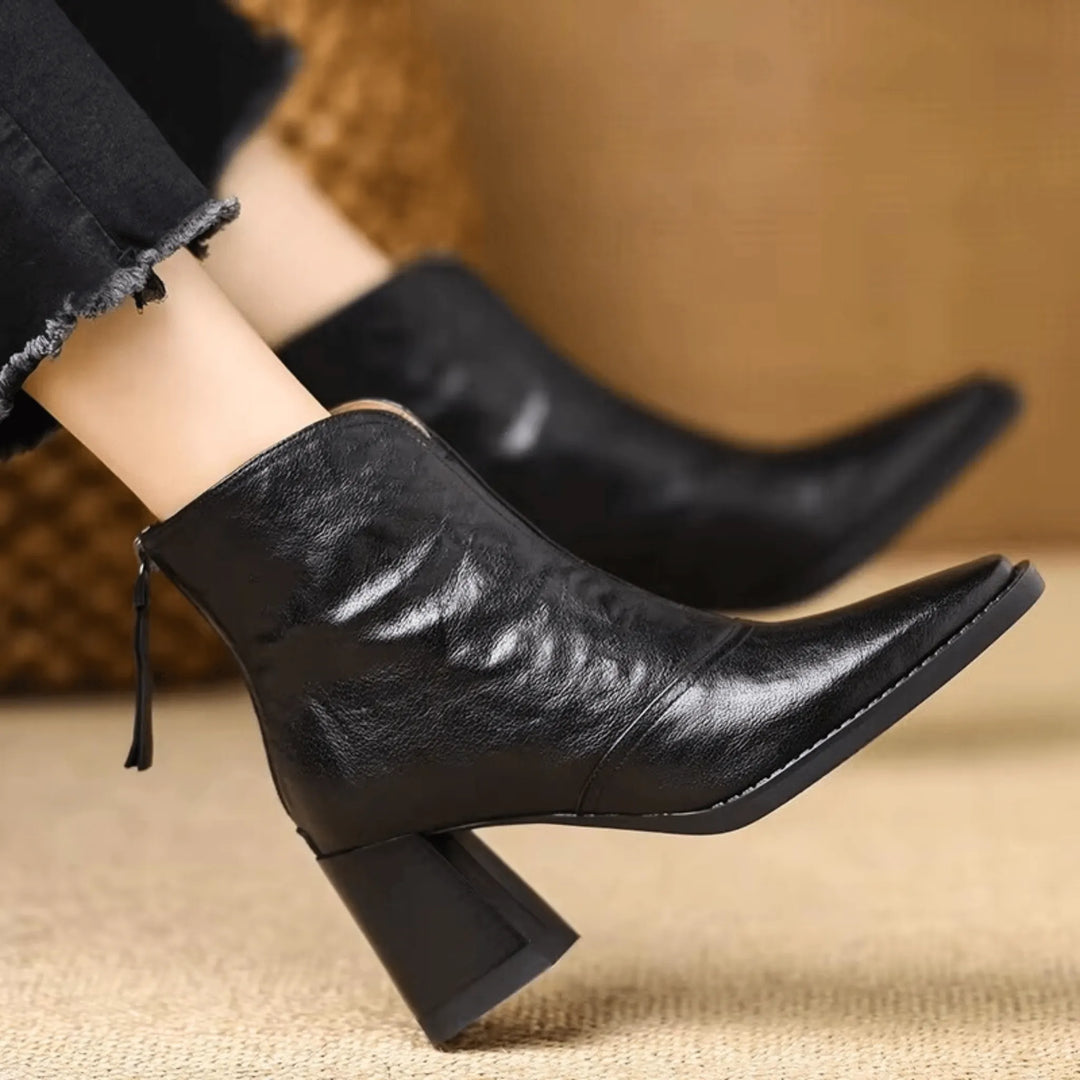 Rosalie | Luxury Mid-Heel Boots