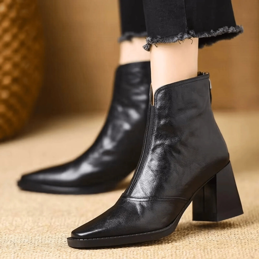 Rosalie | Luxury Mid-Heel Boots
