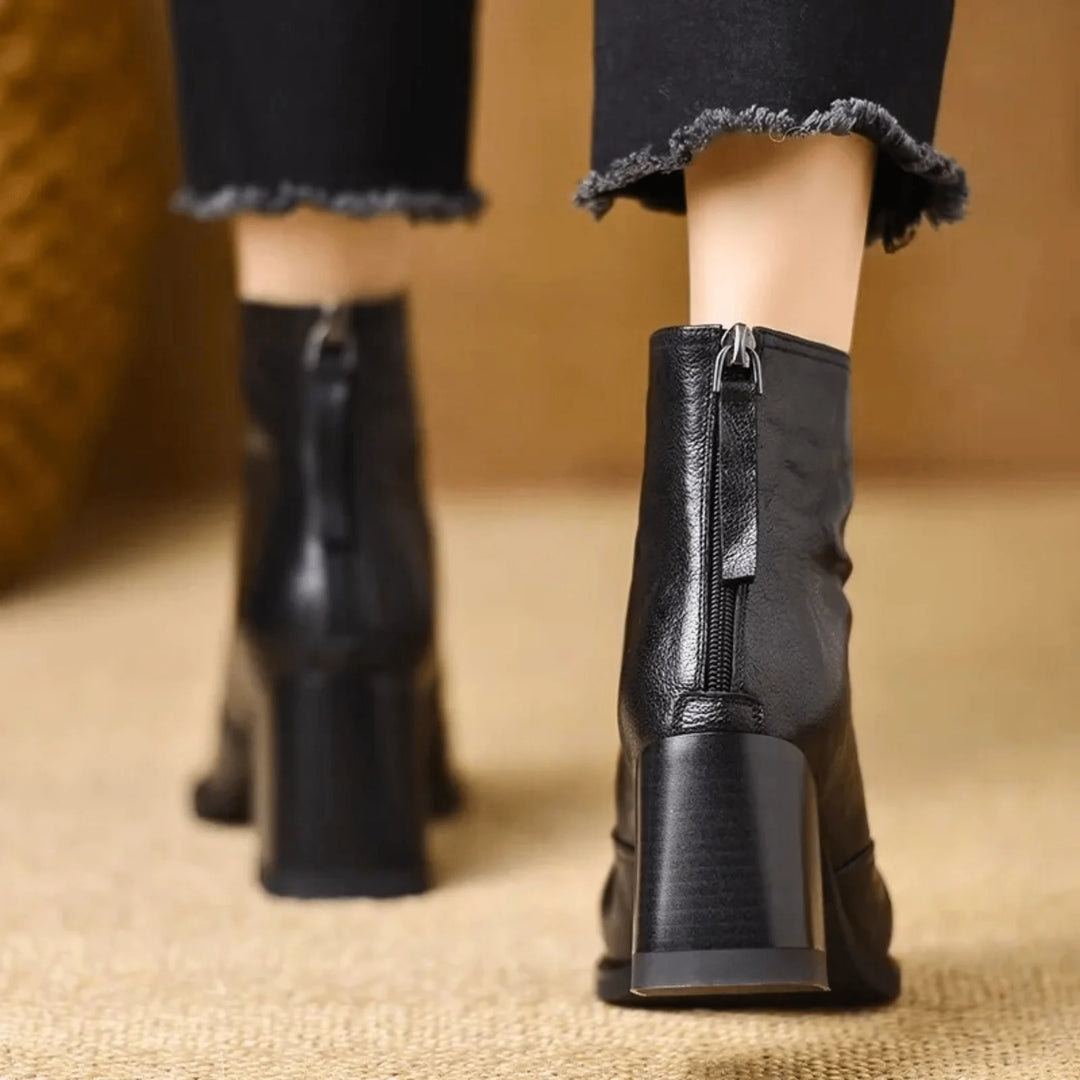 Rosalie | Luxury Mid-Heel Boots