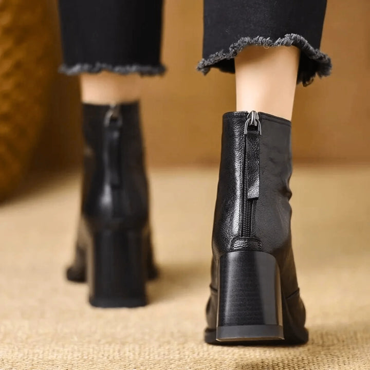 Rosalie | Luxury Mid-Heel Boots
