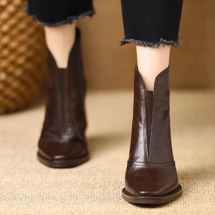 Rosalie | Luxury Mid-Heel Boots