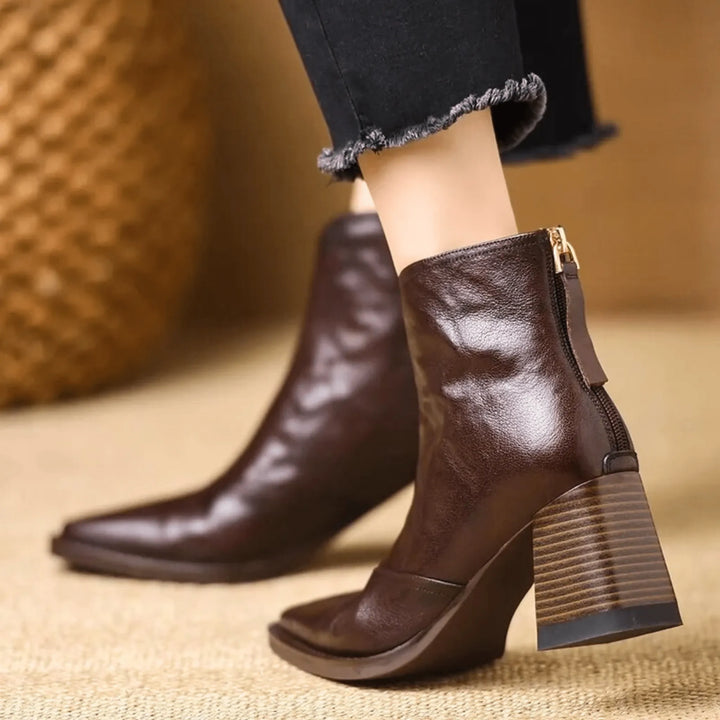 Rosalie | Luxury Mid-Heel Boots