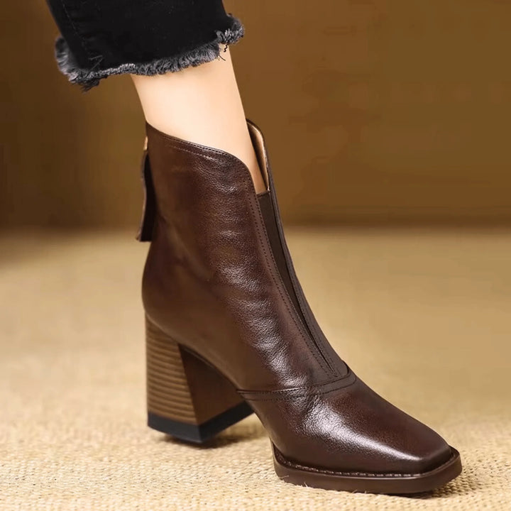 Rosalie | Luxury Mid-Heel Boots