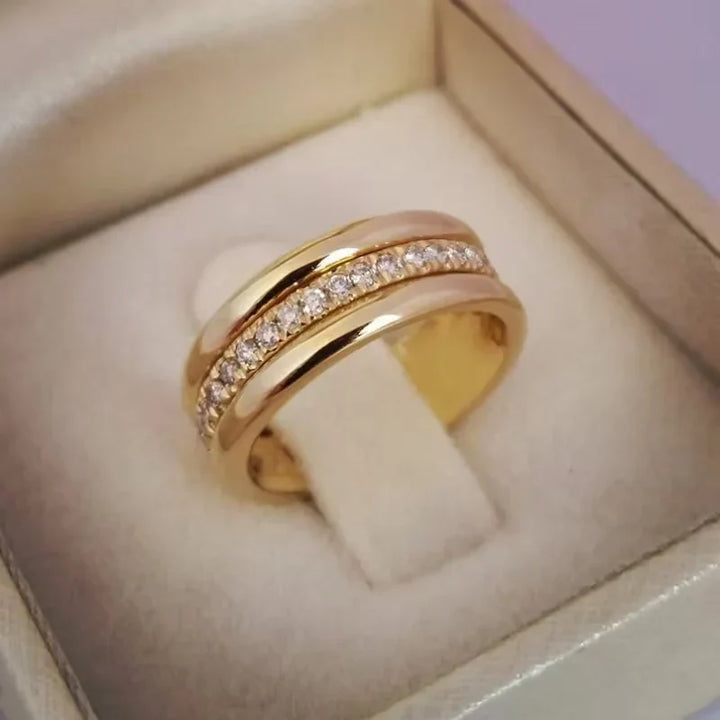 Nadia | Bague pour femme à zircone scintillante