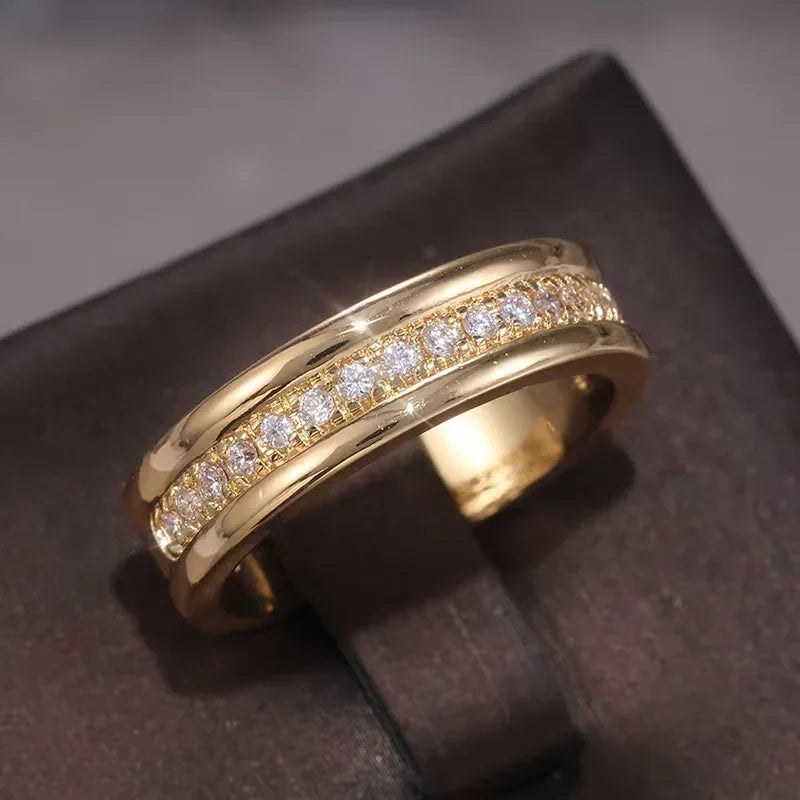 Nadia | Bague pour femme à zircone scintillante