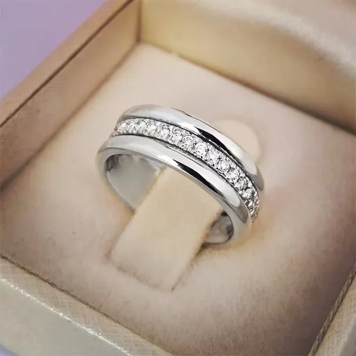 Nadia | Bague pour femme à zircone scintillante